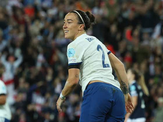 Article image:England 2-1 Scotland: Lucy Bronze takes charge on testing homecoming