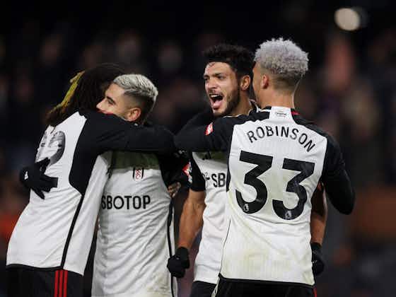 Article image:Fulham 5-0 Nottingham Forest: Raul Jimenez and Alex Iwobi at the double to leave Steve Cooper on the brink