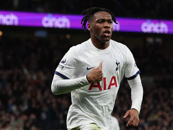 Article image:Destiny Udogie injury: Tottenham blow as defender ruled out for season after surgery