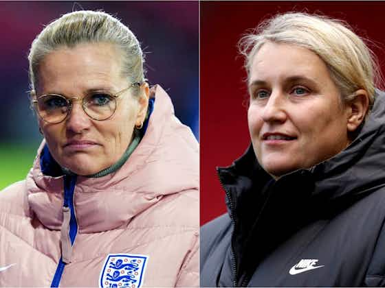 Article image:New Lionesses contract puts Sarina Wiegman on mouthwatering World Cup collision course with Emma Hayes