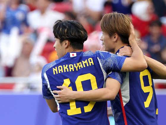 Article image:Japan 3-1 Indonesia: Blue Samurai reach Asian Cup last-16 with victory in group decider