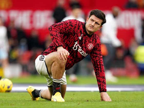 Article image:Harry Maguire says he did not give Tories permission to use viral World Cup picture of him