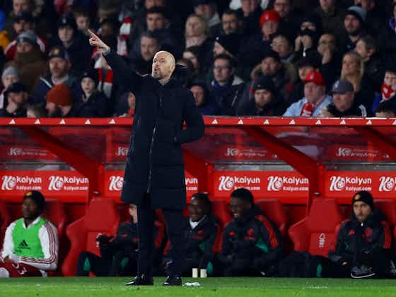 Article image:Erik ten Hag praises 'consistent' Manchester United after late FA Cup win over Nottingham Forest