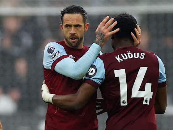 Article image:West Ham XI vs Fulham: Starting lineup, confirmed team news and injury latest for Premier League today