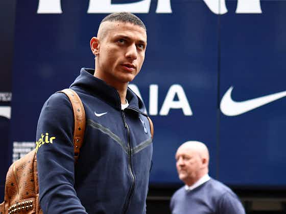 Article image:Tottenham: Richarlison ruled out of Nottingham Forest clash as Brennan Johnson injury fears allayed