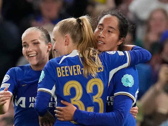 Article image:Chelsea set for Barcelona showdown after sealing Ajax victory in Women's Champions League