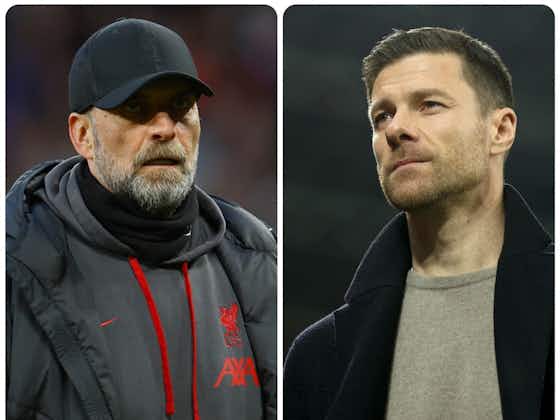 Article image:Jurgen Klopp reacts to Xabi Alonso's decision to stay at Bayer Leverkusen in blow to Liverpool