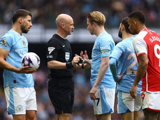 Article image:Man City: Manuel Akanji describes frustration with Anthony Taylor as Arsenal tactic goes unpunished