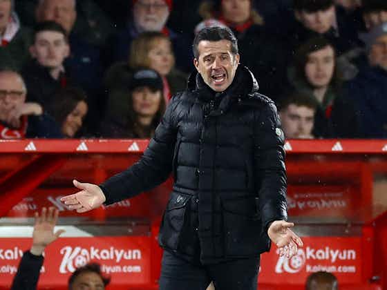 Article image:Marco Silva laments Fulham low as he explains first-half triple change in Nottingham Forest loss