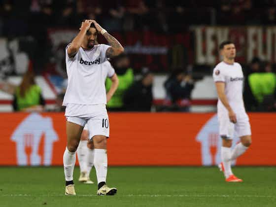 Article image:Bayer Leverkusen late show leaves West Ham with Europa League mountain to climb