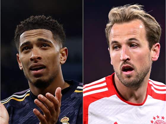 Article image:Champions League: Harry Kane and Jude Bellingham on collision course in Wembley final quest