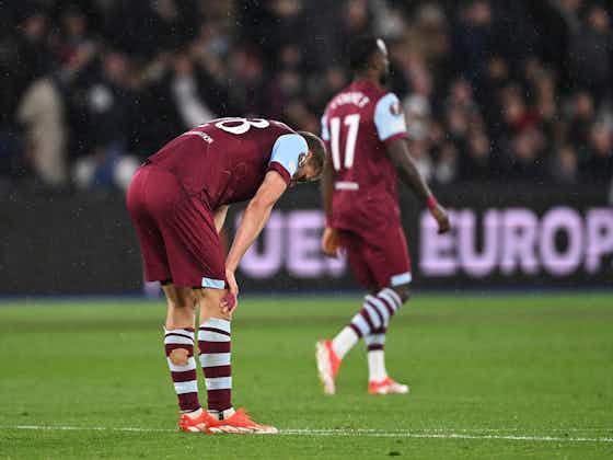 Article image:Brave West Ham threaten huge scare but thin squad proves costly as Bayer Leverkusen end Europa League run