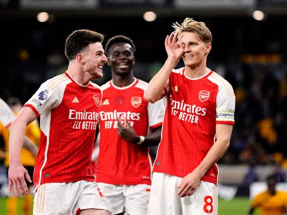 Article image:Arsenal set new club record in vital Wolves win but one key problem remains