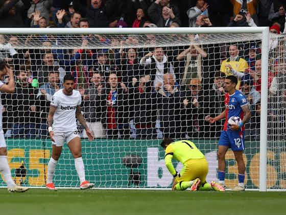 Article image:James Ward-Prowse slams 'embarrassing' West Ham collapse at Crystal Palace