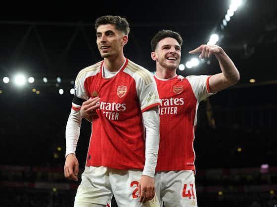 Article image:Arsenal 5-0 Chelsea: Kai Havertz nets brace as Gunners go three points clear at top of Premier League