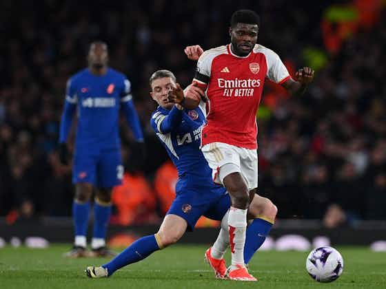 Article image:Thomas Partey stakes claim ahead of Tottenham clash as Arsenal pile pressure on title rivals with Chelsea rout