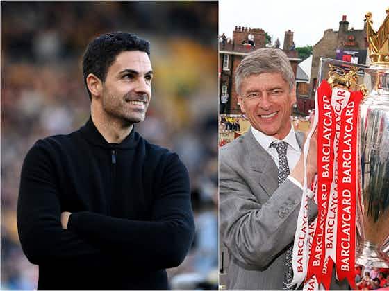 Article image:Mikel Arteta reveals Arsene Wenger advice to help Arsenal avoid another title collapse
