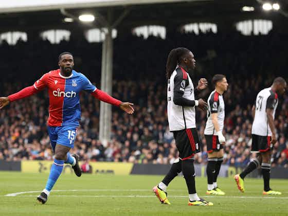 Article image:Fulham 1-1 Crystal Palace: Jeffrey Schlupp scores late wonder goal in London derby