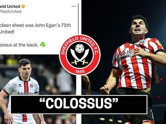 Article image:Sheffield United drop John Egan reveal supporters are going to love after 1-0 win v Norwich City