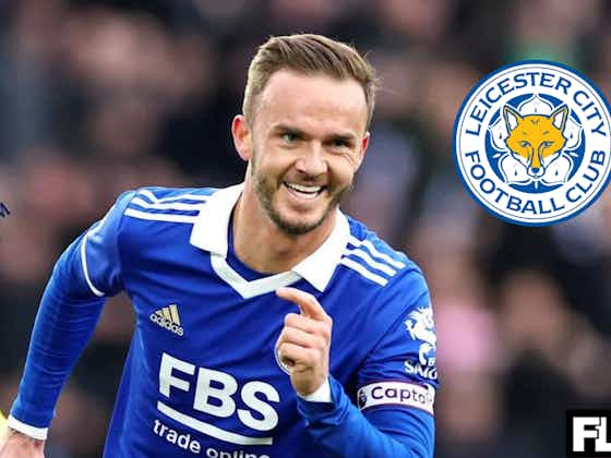 Article image:Tottenham pushing to sign James Maddison from Leicester City