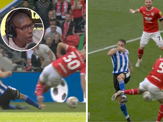 Article image:Carlton Palmer offers view on controversial moments in Barnsley v Sheffield Wednesday play-off final