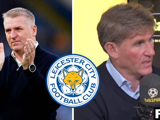 Image de l'article :Simon Jordan issues Dean Smith warning to Leicester City