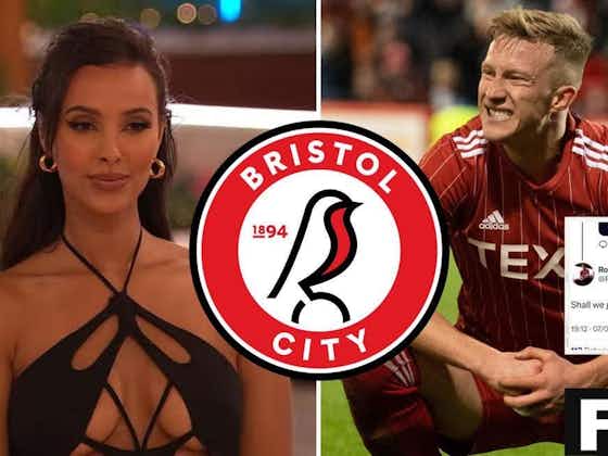 Article image:Bristol City’s Ross McCrorie sends message to Maya Jama after viral announcement video