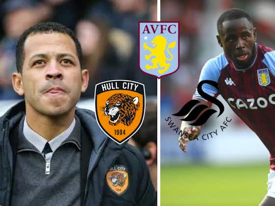 Article image:Liam Rosenior makes claim on Hull City's transfer race with Swansea City for Aston Villa signing