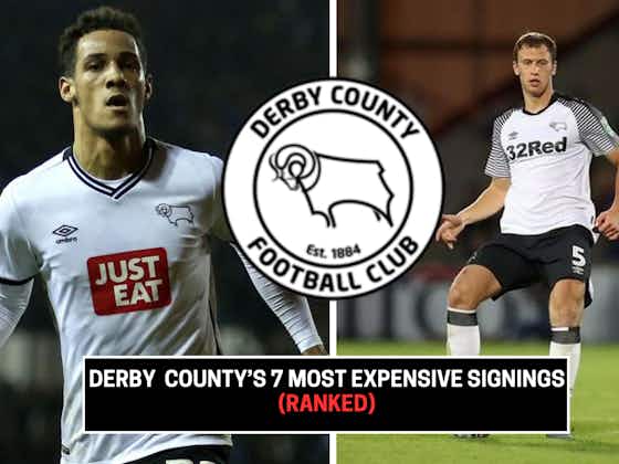 Article image:Derby County's 7 most expensive signings in order from worst to best (Ranked)
