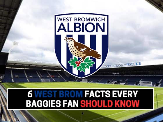 Article image:6 West Brom facts every Baggies fan simply should know