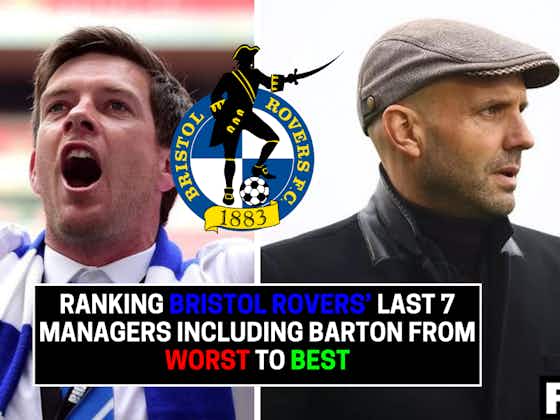 Article image:Ranking Bristol Rovers' last 7 managers including Barton from worst to best - Graham Coughlan = 3rd