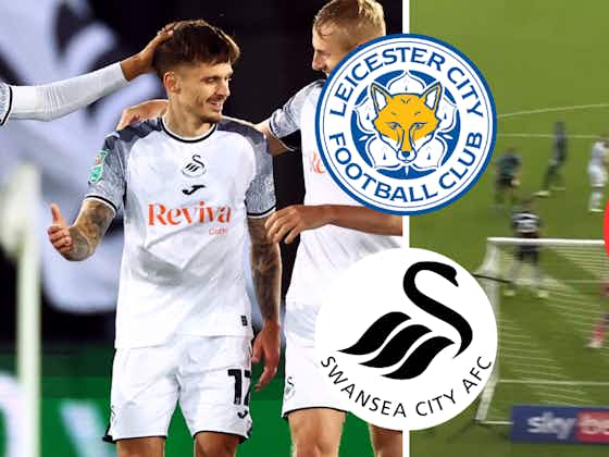 Article image:Jamie Paterson highlights controversial incident in Swansea's defeat to Leicester