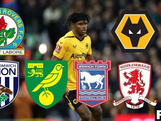 Article image:Blackburn, Middlesbrough, West Brom and Ipswich among clubs eyeing Wolves transfer agreement