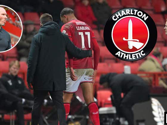 Article image:Charlton Athletic reveal expected return date after Miles Leaburn blow