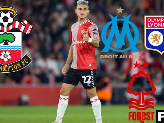 Article image:Nottingham Forest take action in battle with Lyon and Marseille for Southampton attacker