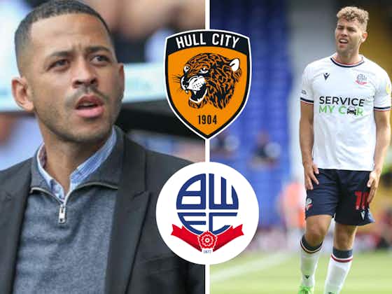 Article image:Hull City: Liam Rosenior reacts to links to Bolton Wanderers star Dion Charles