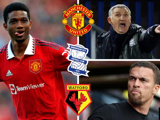 Article image:Prediction made on Amad Diallo's Man Utd future amid Birmingham and Watford links