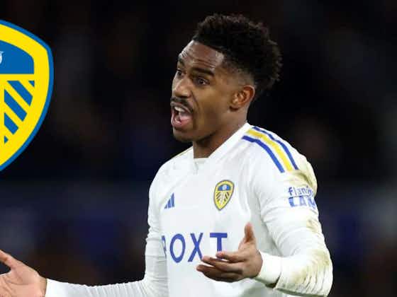 Article image:Journalist claims Leeds United have "problem" with Junior Firpo