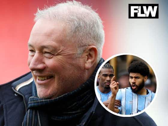 Article image:“Different class” - Ally McCoist piles praise on Coventry City man and fires Man United FA Cup warning