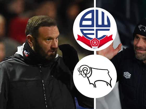 Article image:This factor can help Bolton Wanderers pile pressure back on Derby County: View