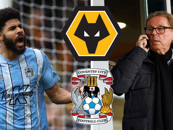 Article image:Harry Redknapp drops "outstanding" Ellis Simms claim after Coventry City win v Wolves