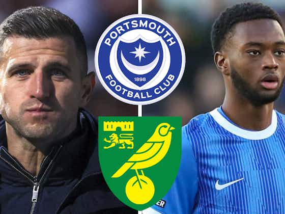 Article image:Portsmouth FC: John Mousinho makes Abu Kamara transfer claim as Norwich City talks loom