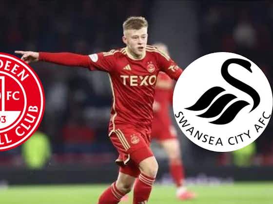 Article image:Swansea City plotting Aberdeen transfer pursuit as Serie A duo circle