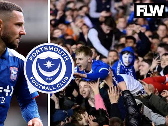 Article image:"Incredible scenes!" - Conor Chaplin reacts as Portsmouth seal promotion to Championship