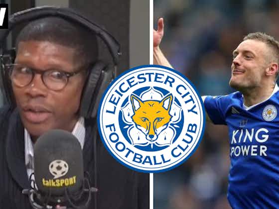 Article image:Pundit urges Leicester City to make brave Jamie Vardy call