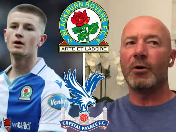 Article image:Alan Shearer reveals what Blackburn Rovers told him about Adam Wharton's Crystal Palace transfer