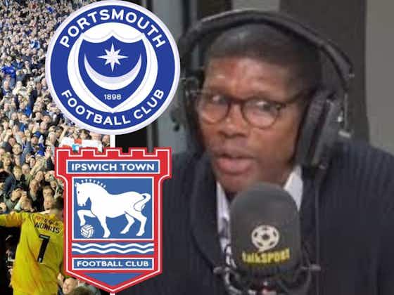 Article image:Pundit mentions Ipswich Town in glowing Portsmouth prediction ahead of Championship return