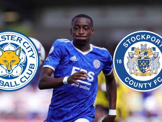 Article image:Stockport County weighing up transfer move for Leicester City attacker