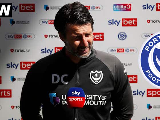 Article image:"Brings me so much joy" - Danny Cowley reacts to Portsmouth being crowned League One champions