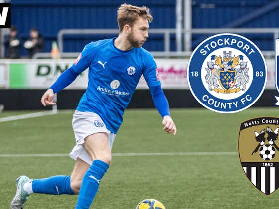 Article image:Stockport County, Notts County, and Barrow hold transfer interest in emerging star